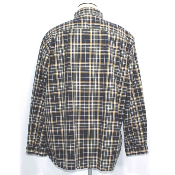 Carhartt Fort Relaxed Fit Long Sleeve Plaid Button Up Shirt‎ 101297-412 Mens 3XL - Picture 3 of 6